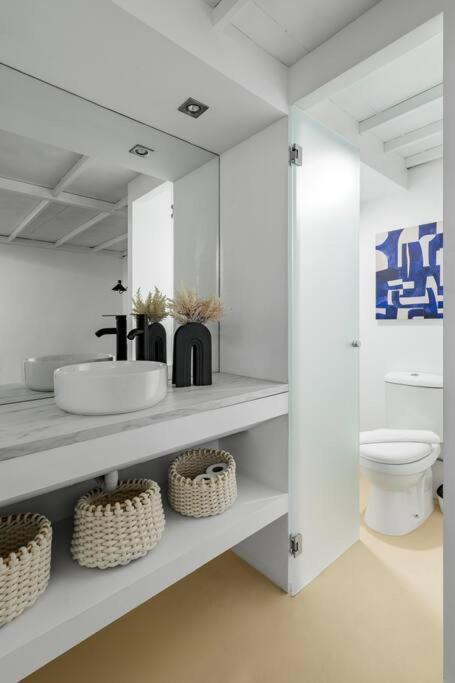 Ferienwohnung Beautiful And Cosy Flat La Latina-Rastro-Der Madrid Exterior foto